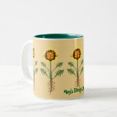 ガーデナーズギフトマグ ツートーンマグカップ (正面左)