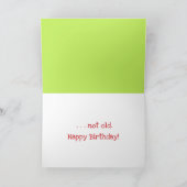 ガーデナーズクソムメッセージフラワーポット誕生日 カード (内部)