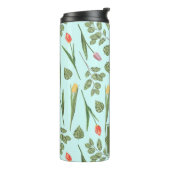 ガーデナーズデライトチューリップかわいらし&モノグラム タンブラー (回転左)