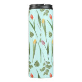 ガーデナーズデライトチューリップかわいらし&モノグラム タンブラー (裏面)