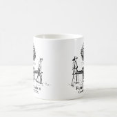 ガーデナーズファミリー懇親会マグカップと名前をカスタムする コーヒーマグカップ (中央)