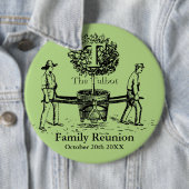 ガーデナーズファミリー懇親会Lボタン名前をカスタムする 缶バッジ (インサイチュ)