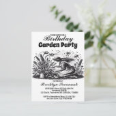 ガーデナーズ ウィスパー パーティー招待状 ポストカード (スタンド正面)