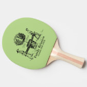 ガーデナーファミリーパーソナライズされた懇親会PingPパドル 卓球ラケット (横)