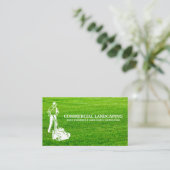 ガーデナーモーニングローン | 刈り草 名刺 (スタンド正面)