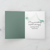 ガーデナーラビット誕生日 カード (内部)