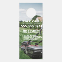 ガーデナー気に芝及びメンテナンス用ドアハンガー