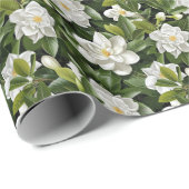 ガーデニアフラワーラッピング紙 ラッピングペーパー (ロールコーナー)