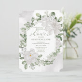 ガーデニアブライダルシャワー 招待状 (スタンド正面)