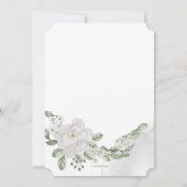 ガーデニアブライダルシャワー 招待状 (裏面)