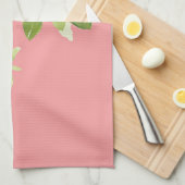 ガーデニア岬ジャスミンフローラフラワーキッチンタオル キッチンタオル (四つ折り)