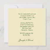 ガーデニア50周年招待状 招待状 (裏面)