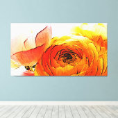 ガーデニア キャンバスプリント (インサイチュ (ウッドフロア))