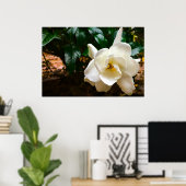ガーデニア ポスター (ホームオフィス)