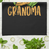 ガーデニングおばあちゃん キッチンタオル (折り畳み)