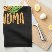 ガーデニングおばあちゃん キッチンタオル (四つ折り)