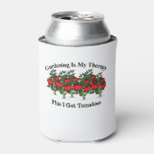 ガーデニングおもしろいは私のセラピー 缶クーラー (缶正面)
