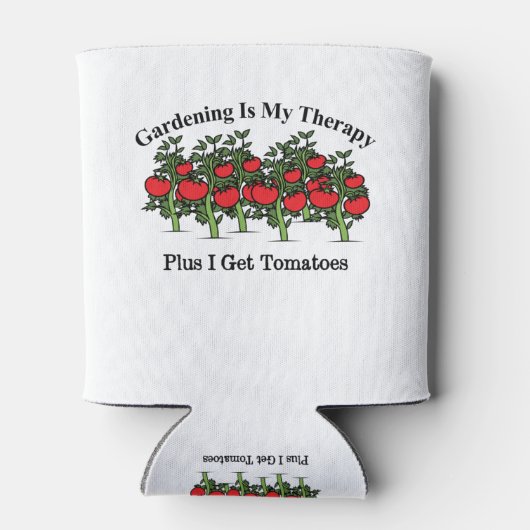 ガーデニングおもしろいは私のセラピー 缶クーラー (裏面)