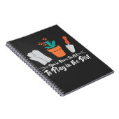 ガーデニングおもしろいジョーク自然植物園芸家 ノートブック (右側)