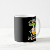 ガーデニングおもしろいプラントラバーシルキーチキンプレミアム コーヒーマグカップ (正面右)