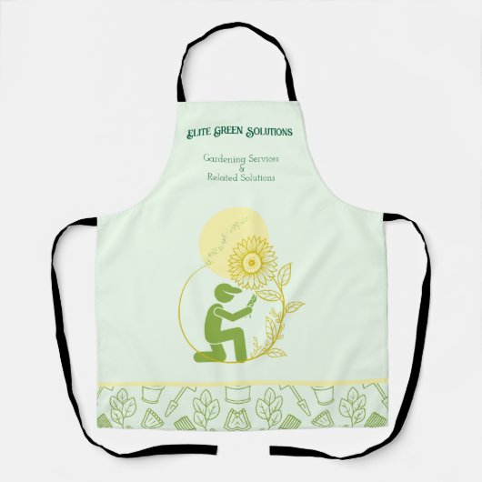 ガーデニングおよび造園ソリューション エプロン (正面)