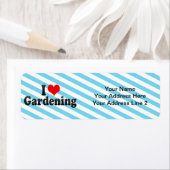 ガーデニングが大好き ラベル (インサイチュ)