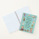 ガーデニングとライブラリ引用文フローラグレーデン ノートブック (内部)