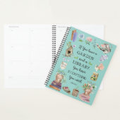 ガーデニングとライブラリ引用文フローラグレーデン プランナー手帳 (ディスプレー)