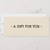 ガーデニングと庭仕事認定証 招待状 (裏面)