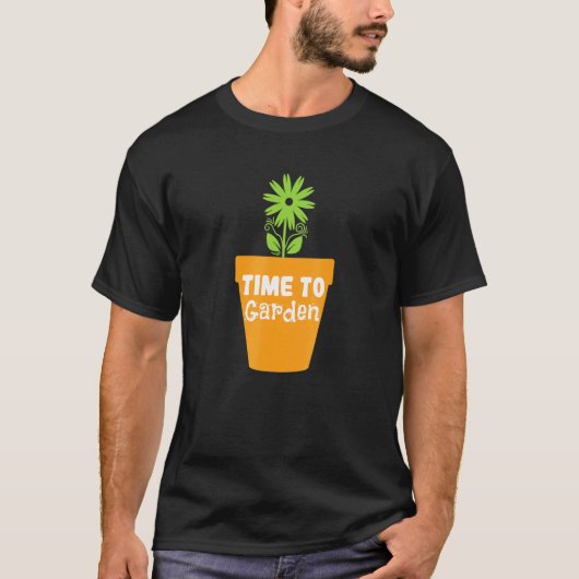 ガーデニングのひととき Tシャツ (正面)