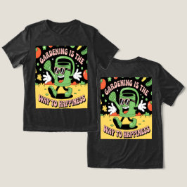 ガーデニングの幸福散水缶 トライブレンドＴシャツ