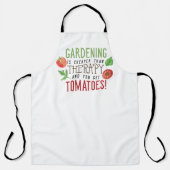 ガーデニングはセラピータイポグラフィより エプロン (正面)