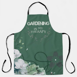 ガーデニングは私のセラピーエプロン エプロン