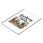 ガーデニングは私のセラピー庭園園芸植物 ノートブック (左側)