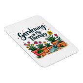 ガーデニングは私のセラピー庭園園芸植物 マグネット (右側)