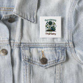 ガーデニングは私のセラピー 缶バッジ (インサイチュ)