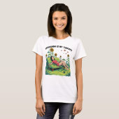ガーデニングは私のセラピーTシャツ Tシャツ (正面フル)