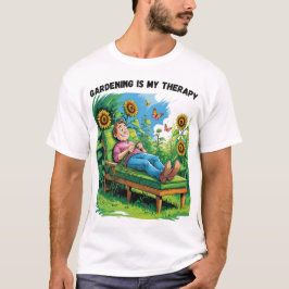 ガーデニングは私の癒しTシャツ Tシャツ