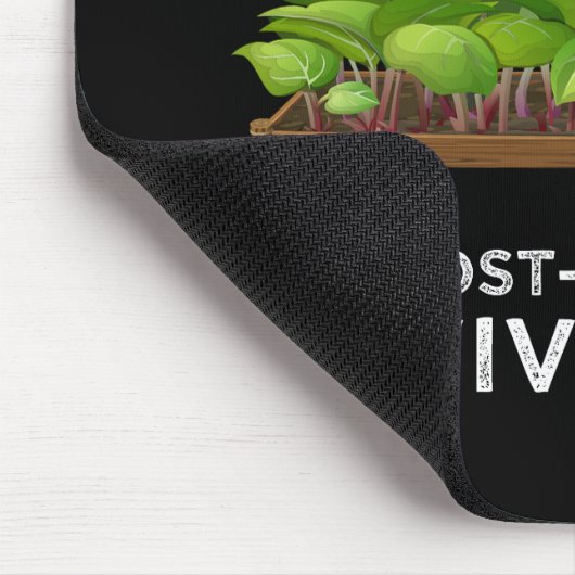 ガーデニングは黙示録の後の生存技術である マウスパッド (コーナー)