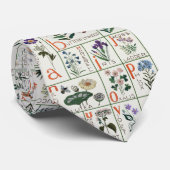 ガーデニングアルファベット – フローラABC ネクタイ (ロール)