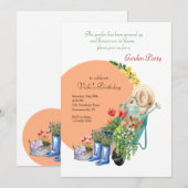 ガーデニングエレメントガーデンパーティー 招待状 (正面/裏面)
