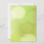 ガーデニングエレメント招待状 招待状 (裏面)