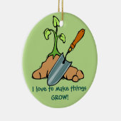 ガーデニングオーナメント セラミックオーナメント (右)