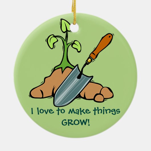 ガーデニングオーナメント セラミックオーナメント (裏面)