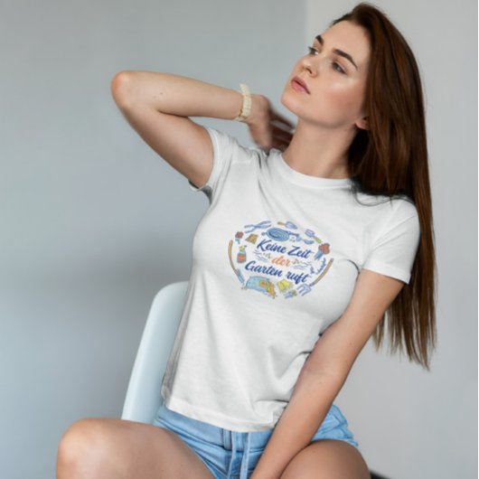 ガーデニングカッコいいドイツ Tシャツ