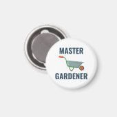 ガーデニングガーデンガーデナーおもしろいことわざギフト マグネット (正面/裏面)