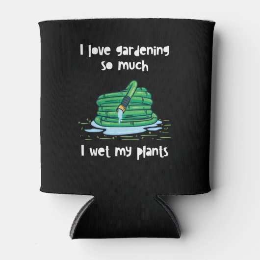 ガーデニングガーデンホースギフト 缶クーラー (正面)