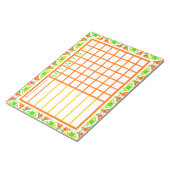 ガーデニングガーデン自分のプランナー計画を育てる ノートパッド (アングル)