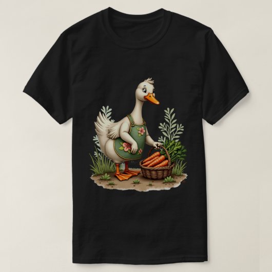 ガーデニンググース Tシャツ (デザイン正面)