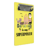 ガーデニングスーパーパワー、かわいいガーデナー ミニクリップボード (アングル)